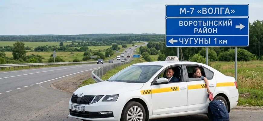 такси до чугунов